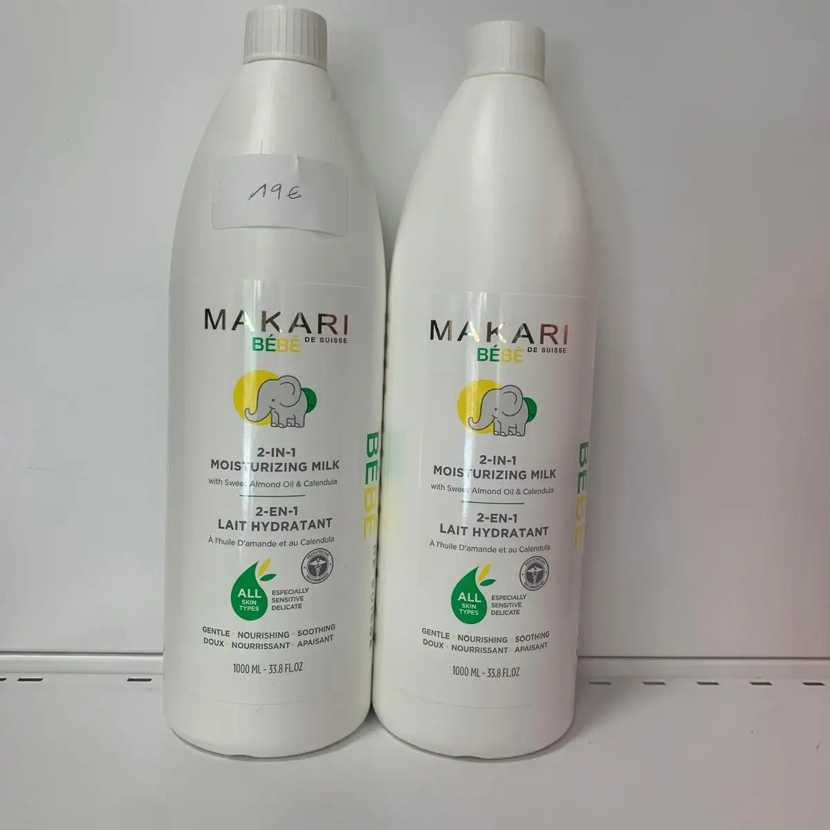 Makari bébé lait hydratant