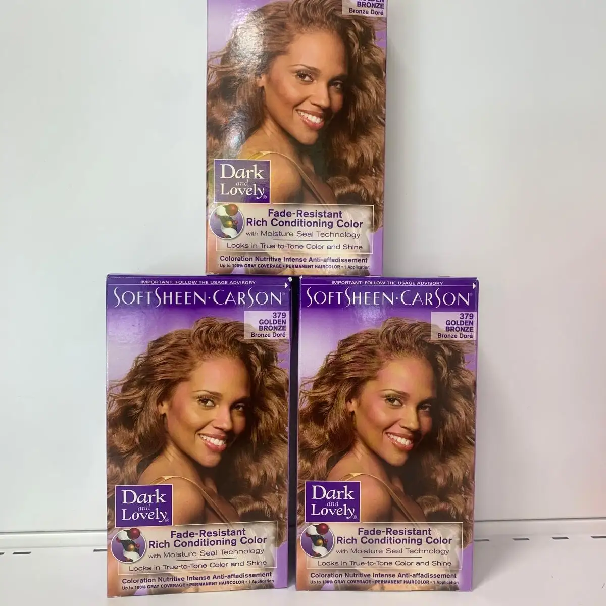 Coloration permanente 379 bronze dore